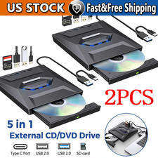 External CD DVD Drive USB 3.0 Writer Burner Player for PC Laptop Windows 11 10 picture