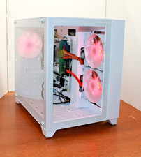 RGB Gaming PC Desktop Computer 12 Core Ryzen 5 2400GE 3.8GHz 400 SSD 16GB WIN 11 picture