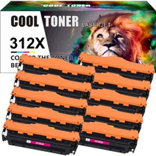 10Pk Color Toner CF380A-CF383A Compatible With HP 312A LaserJet MFP M476nw M476d picture