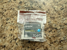 GENUINE Epson Ink Cartridges T0442 Cyan - New Sealed picture