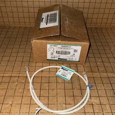 Lot Of 10 Pieces Panduit Netkey NK5EPC3Y Patch Cord Off-White 3 Feet SEALED picture