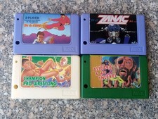 Vintage Lot of 4 MSX Games Konami صخر 😊 picture