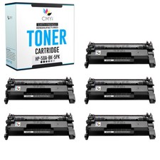 CMYi 5PK Replacement 58A Toner Cartridges for HP LaserJet Pro MFP M428dw M428fdn picture