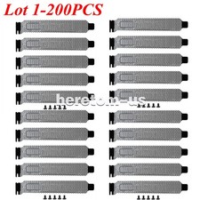 Lot 1-200PCS PCI Slot Cover Dust Filter Blanking Plate Ventilation Deflector picture
