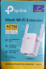 TP-LINK RE305 Dual-Band Wireless Range Extender - White picture