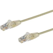 StarTech N6PAT10GRS 10Ft CAT6 Gigabit Ethernet Cable Slim Snagless RJ45 Gray picture