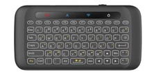 Mini Wireless Keyboard with Touchpad, Full Size Touchpad, Handheld IR Remote picture