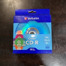 Verbatim CR-R 7MB 52X With Color Branded Surface (10-pack) picture