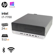 HP i7 CPU/ DDR4 24GB RAM/ NEW 512GB SSD WiFi HDMI 600 G3 SFF Windows 11 Computer picture