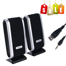 NEWLY USB Power Wired Computer Speakers Stereo 3.5mm Jack For Desktop PC Laptop picture