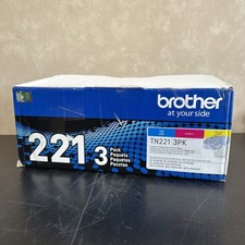 Brother TN221 3-Pack Color Toner Cyan/Magenta/Yellow TN221-3PK picture