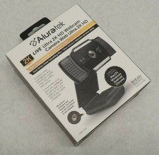 Aluratek - 2K Ultra HD Live Broadcast Webcam - Black Model:AWC2KF picture