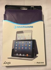 Marware Axis iPad Mini SleepWake Leather Case - Purple  New picture