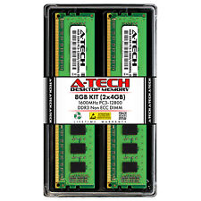 A-Tech 8GB 2x 4GB PC3-12800U Desktop DDR3 1600 MHz DIMM 240-Pin Memory RAM 4G 8G picture