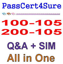 Cisco Best Practice Material For 100-105 200-105 ICND1 ICND2 Exam Q&A+SIM picture