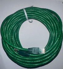 Green CAT6 Ethernet LAN Network RJ45 Patch Cable - [2 PACK] - 40 ft picture