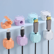 8 Pack Magnetic Cable Clips – Adjustable Cord Holder for Desk, Nightstand, Car, picture