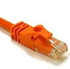 Cables To Gokvm & Networking 27810 1ft Cat 6 Patch Cable Orange picture