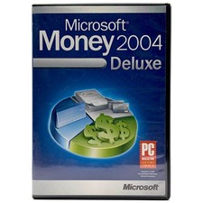 Microsoft Money 2004 Deluxe for Windows PC Software picture