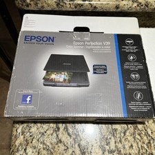 Epson Perfection V39 Flatbed Scanner - Black-NEW picture