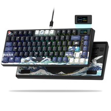 SK80 75% Keyboard with Color Multimedia Display Gaming Keyboard picture