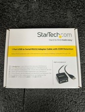 StarTech ICUSB2321F 1 Port USB to Serial RS232 Adapter Cable w/ COM Retention picture