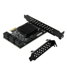 Wholesale Expansion Card Controller Adapter PCI-E to 8-Ports SATA 3.0 6G For HDD picture