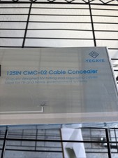 Yecaye 125 Inch CMC-02 Cable Concealer White Home Improvement Interior Design picture
