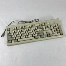 IBM KB-6323 Vintage Membrane Keyboard 104 Key PS/2 - Tested picture