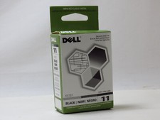 Genuine Dell KX701 / 11 Black Inkjet Printer Ink Cartridge, NEW Sealed picture