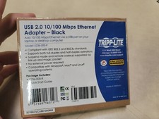 Tripp Lite U236-000-R USB 2.0 to Ethernet Adapter  Factory Sealed  picture