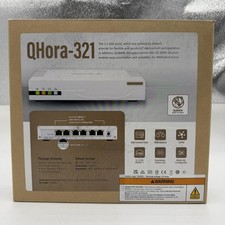 QNAP QHora QHora-321 Ethernet Wireless Router 6-Port, FOR PARTS OR REPAIR picture