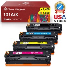 4 PK CF210A 131A Toner Cartridge For HP LaserJet Pro 200 M251nw MFP M276nw M251n picture