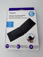 Targus Wireless Folding Keyboard Bluetooth Antimicrobial Protection AKF003US picture