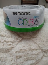 Memorex Ultra High Speed CD-RW 25pk (New/Sealed) picture