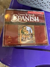 Learn to Speak Spanish v8.0 CD for Windows Complete Interactive Language Course picture