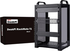 8U Network Rack, 10 Inch Mini Server Rack for Network, Servers, Audio, and Video picture
