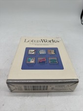 *Sealed* Lotus Works Software 3.5in Floppies Disks Manuals Original.    s2 picture