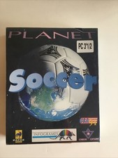 Vintage 1994 Infogrames Software Planet Soccer PC Big Box Game Condor New/Sealed picture
