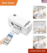 Compact 4x6 Bluetooth Thermal Printer for Efficient Shipping & Labeling Needs picture
