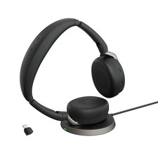 Jabra Evolve2 65 Flex Stereo Headset Black Bluetooth Active Noise Cancellation picture