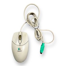Logitech Compaq RollerBall PS/2 Mouse - Logitech M-S48a Vintage Tested picture