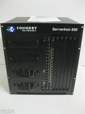 SI850-PLUS with WSM7, J-B16Gx, J-B16GC and Dual AC RPS3 Foundry ServerIron 850 + picture