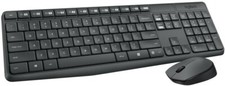 Logitech MK235 Wireless Keyboard and Mouse Combo - Full-Size 2.4GHz USB Black picture