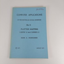 Computer Applications In The Natural & Social Sciences No 11 Plotter Mapping picture
