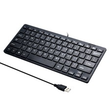 I Focus Mini 78 Keys Wired Keyboard - with Cover Computer keypad for Black picture