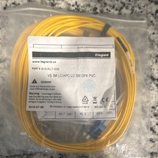 Legrand VS 3m LC-LC Duplex Fiber Optic Patch Cable Yellow 810-KL7-009 picture