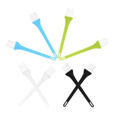 8Pcs Compact Durable PP Clipper Brush Set for Keyboard and Crevice Cleaning picture