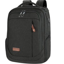 KROSER Laptop Backpack Computer 17.3 Inch Inch, Charcoal Black picture
