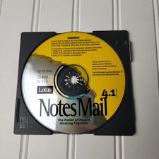 Lotus Software Notes 4.1 Disk Only Vintage picture